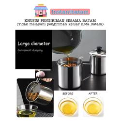 248 Mug & Saringan Minyak / Oil Pot stainless 12cm
