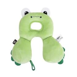 Bantal Leher Bayi|Baby Travel Pillow|Kado Batita|Anti Pegal|Penopang - Frog
