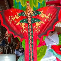 Layangan 3D Bentuk Kepala Naga Mainan Layang Layang Khas bali