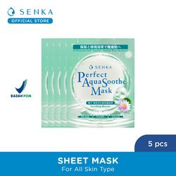 Senka Perfect Aqua Soothe - Shooting Repair Sheet Mask 5pcs