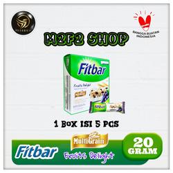 Fitbar Multigrain Bar With Raisins | Fruits Delight - 20 gr (1 Box)