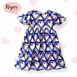 Rugers By Kayamani - Dress Anak Perempuan - dress anak blue love
