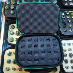 Tas Koper Cincin Bahan Semi Carbon Isi 24pcs