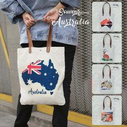 Tote Bag Oleh Oleh Australia Tas Canvas Seri Souvenir Australia