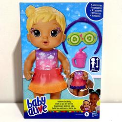 Baby Alive Rainbow Spa Doll F5618 F5350 Original - Boneka Anak Hasbro - Rambut Pirang