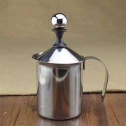Stainless Steel French Press Tea & Coffee Plunger Milk Frother 800 ml