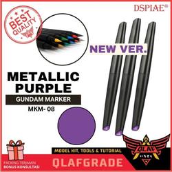 Gundam Marker METALLIC PURPLE soft tip acrylic panel line dspiae