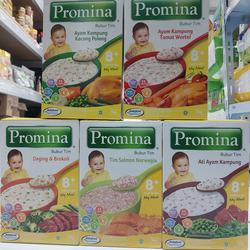 Promina Bubur Tim 8 bulan Bubur MPASI Murah Halal Bergizi Tinggi - Ati Ayam Kampng