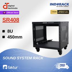 Indorack Audio Rack Open Rack Jual INDORACK Audio Rack 8U Depth 450mm Rack Audio Sound System Mixer ...