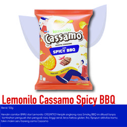 Lemonilo Snack Cassamo Spicy BBQ 50 gr
