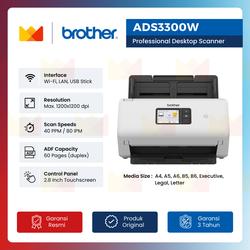 Promo BROTHER Scanner ADS3300W Scanner Brother ADS 3300W ADS 3300 Wifi ...
