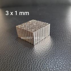 Magnet Neodymium Bulat 3x1 mm 3x1mm 3mmx1mm 3*1 mm 3*1mm