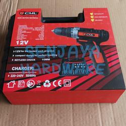 Camel Mesin Bor Cordless Baterai Charger Drill Set Lengkap Camel