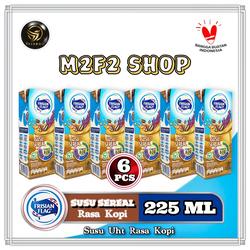 Frisian Flag Purefarm Susu Sereal Coffee | Kopi UHT - 225 ml (6 Pcs)