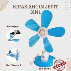 KIPAS ANGIN JEPIT 20W 3IN1 MINI FAN JEPIT CLIP FAN 15 WATT 20 WATT 25
