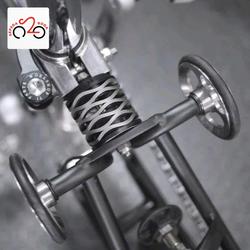 Matumura Kohki Scrowave Suspension asli Jepang BROMPTON LIPATAN3 Suspensi Elastomer - NEW