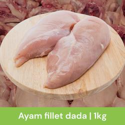 dada ayam fillet tanpa kulit segar