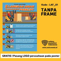 Jual Poster Safety K3 Warehouse Awas Forklift Jaga Jarak Aman A2 Jual Poster Safety K3 Warehouse Awas Forklift Jaga Jarak Aman A2