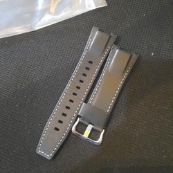 Tali Jam G SHOCK GST B1000  GST-210 W120L S130L B100 LEATHER RUBBER - Hitam