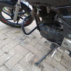 Pulsar 135 engine discount guard