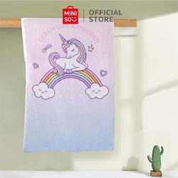 MINISO Handuk Bath Towel Unicorn Lucu Penyerap Lembut dan Cepat Menyer