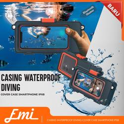 Case Waterproof Diving Cover Protector Smartphone IPX8 Casing HP 10M