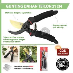 Gunting Dahan Teflon / Pruning Shears 21 cm - GunThing