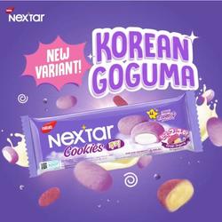 Nextar Cookies 112gr (Brownies/Nastar/Straw) - Korean Goguma