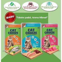 Makanan Kucing Cat Choize Pouch 75gr All variant - Chicken Liver
