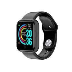 smartwatch dz09 sim slot with camera phone music - Hitam
