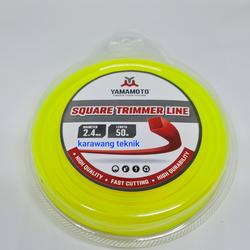 Senar Potong Rumput Nylon / Trimmer Line 2.4mm 50 m 'YAMAMOTO'