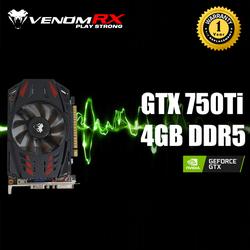 VenomRX VGA Card Nvidia GeForce GTX750 TI 4GB DDR5 128 Bit