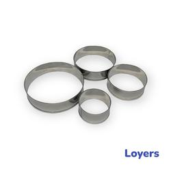 Ring burger Ring cutter bulat Ukuran 6 8 10 12 cm
