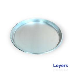 Loyang pizza ukuran 8 10 12 14 16 18 20 22 24 26 cm almunium