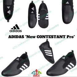 ADIDAS "New CONTESTANT Pro" TKD Shoes (Sepatu Taekwondo) - BLACK with
