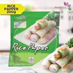 Rice Paper 200gr (20 lbr) / Kulit Lumpia Vietnam / Halal