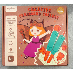 Mideer Creative Cardboard Toolkit DIY Mainan Edukasi Anak Knight&Fairy - Fairy