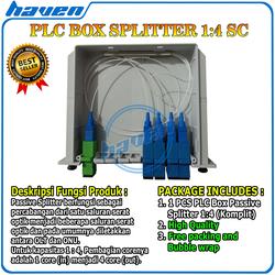 Promo Passive Splitter / Pasif Spliter 1:4 Fiber Optic / PLC FO 1x4 SC ...