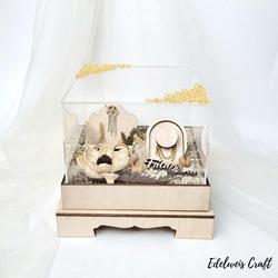 (Tersedia) Kotak Hantaran Pernikahan Perhiasan Full Set XL Kayu Akrili