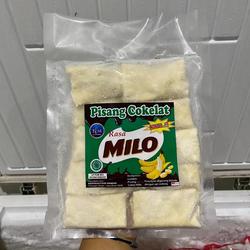 Pisang cokelat milo barokah food isi 10