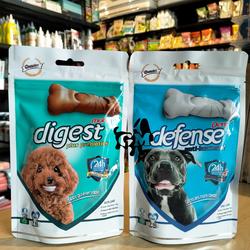 Snack Anjing Gnawlers Dent Defense Digest More 7pc 105gr Dog Treat
