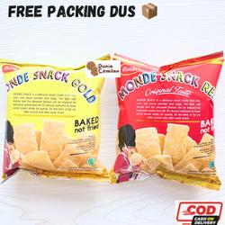 [TERMURAH!] Serena Snack Gold KECIL 30gr - Cemilan Monde Beras Jagung - Red Kecil 30gr