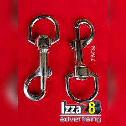pengait atau cantolan ukuran besar ukuran 7.8cm satu set isi 2 pcs