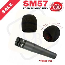 Busa penutup mikrofon Shure SM57 Hardwell pro 57 Windscreen Tebal