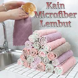 Kain microfiber lap meja piring dapur kompor serbaguna anti minyak