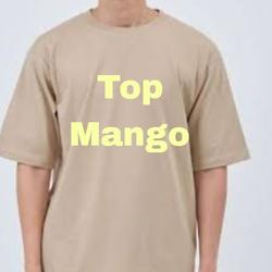 kaos top pria mango