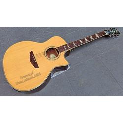 Gitar Akustik Elektrik D'Angelico Premier Gramercy Natural Original