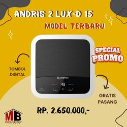Jual Ariston Andris Lux 15 Terbaik - Harga Murah Oktober 2023 u0026 Cicil 0% |  Tokopedia