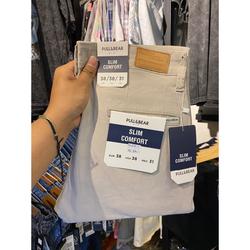celana chinos pria slim fit stretch original
