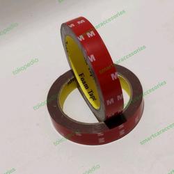 Isolasi Solasi Double Tape Bolak Balik Foam 3M Merah Besar